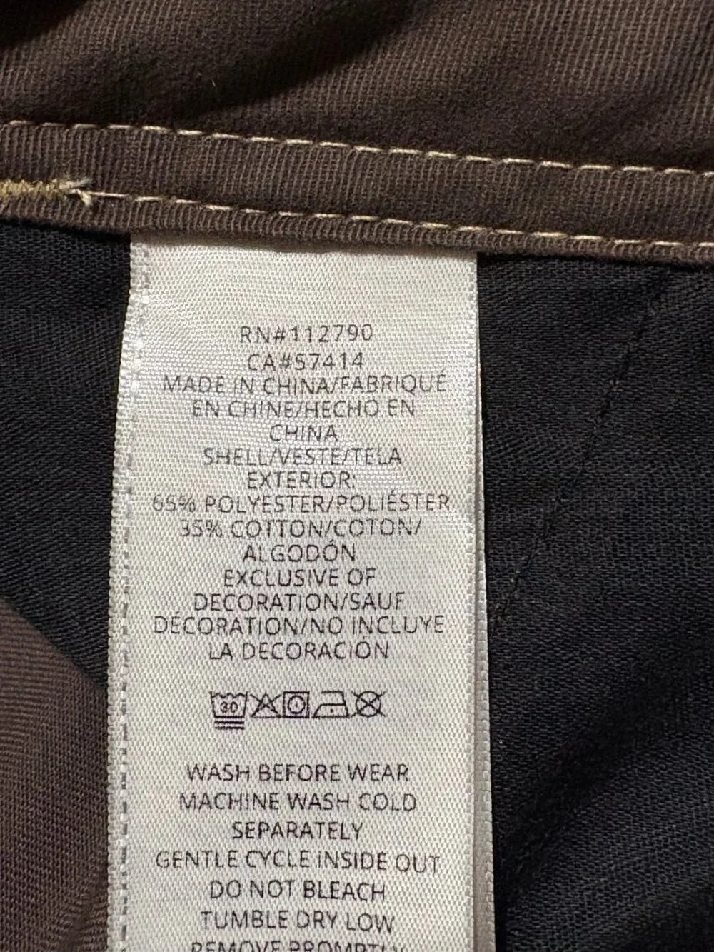 NWT True Religion Cargo Pants Men's 36x32 Brown